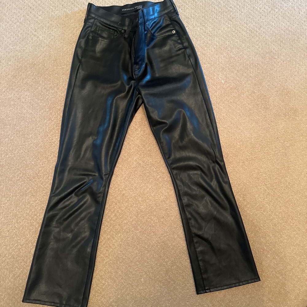 Veronica Beard leather pants size 26